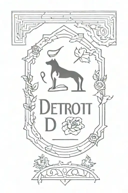 Detroit Symbols Representing Strength