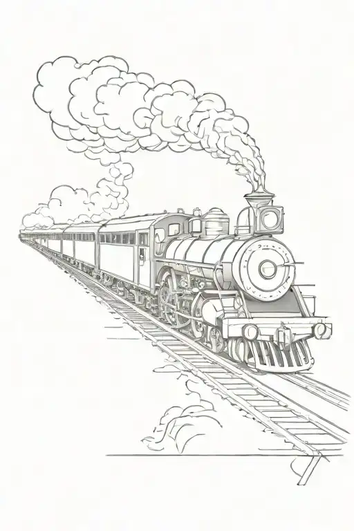 Steam Train And Date 31 10 2021