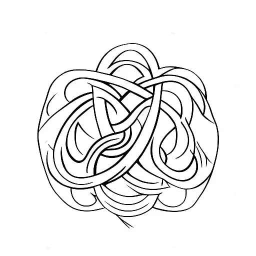 Infinity Symbol With A Flower