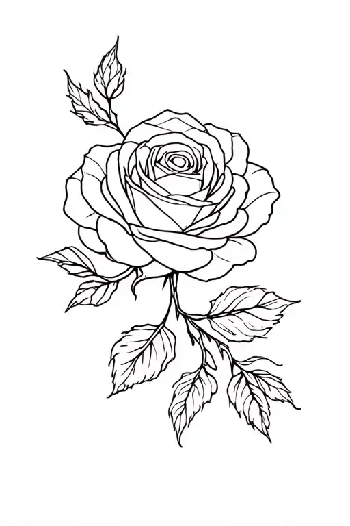 Rose Fine Line Spine