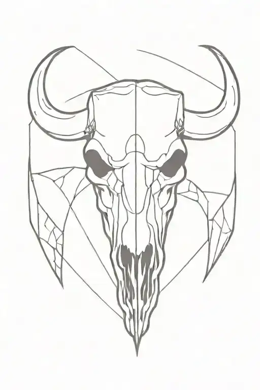 Western Buffalo Skull
