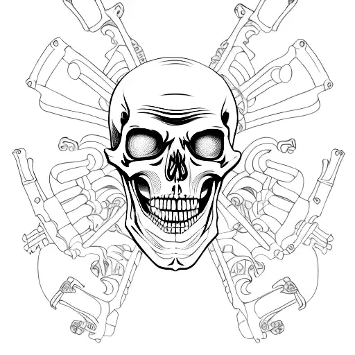 Incorporate Skeleton Into A Detailed Car Engine Design