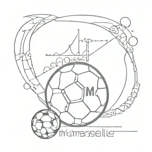 I Love Marseille And Football