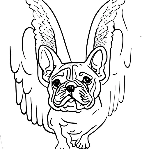 French Bulldog Angel