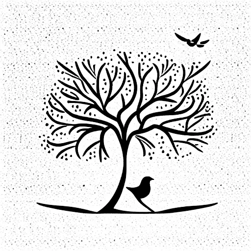 Tree Of Life With Birds