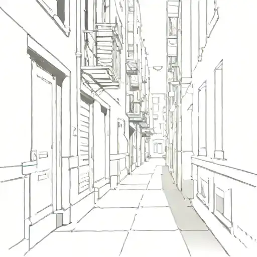 New York City Alleyway Representing