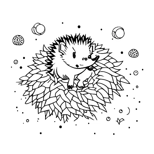 Hedgehog In A Tree House