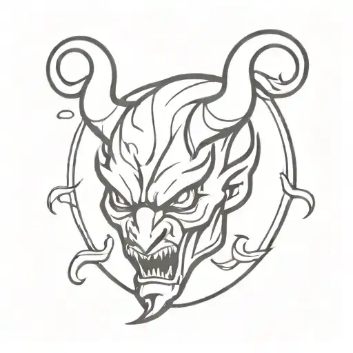 Demon Brand Logo