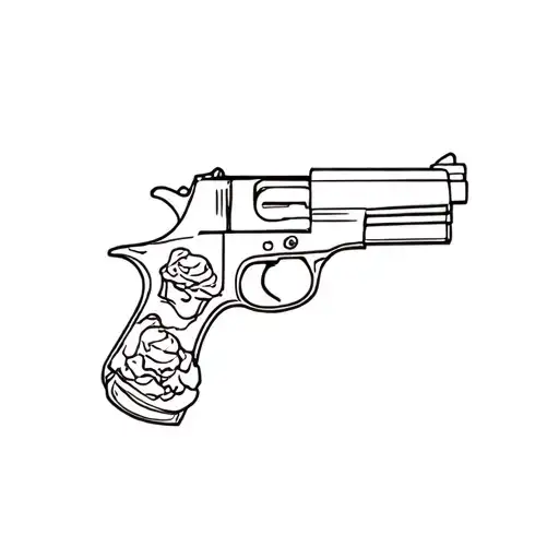 A Gun And Some Icecream Rolls