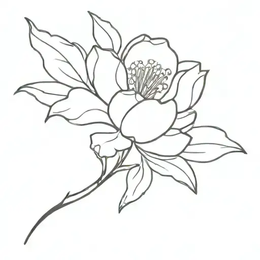 Simple May Birth Flower