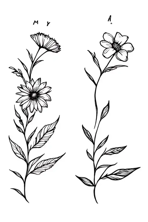 September And April And May And December Birth Flower