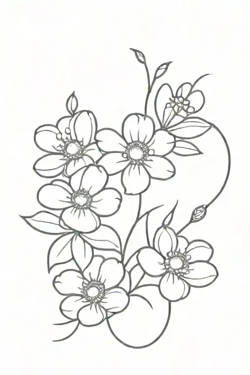 Aries And Daisy Flower