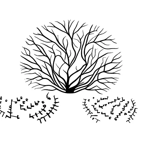 Tree Using S D And E Letters