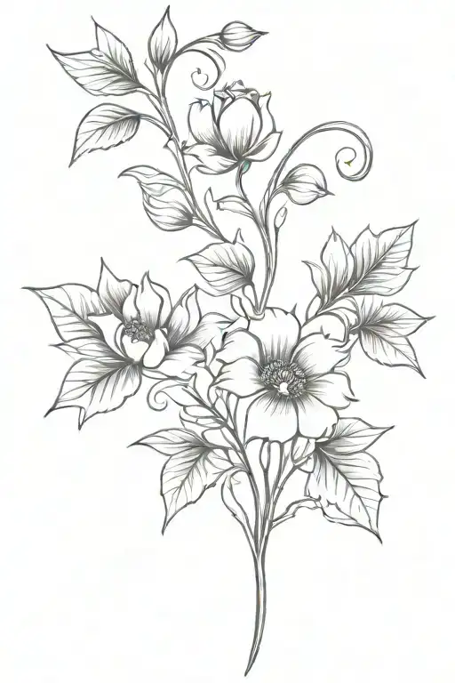 A Pincel With Intricate Floral Designs As The Handle