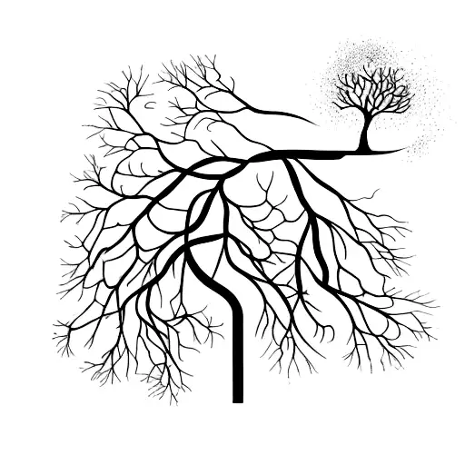 A Mechanical Tree With Roots