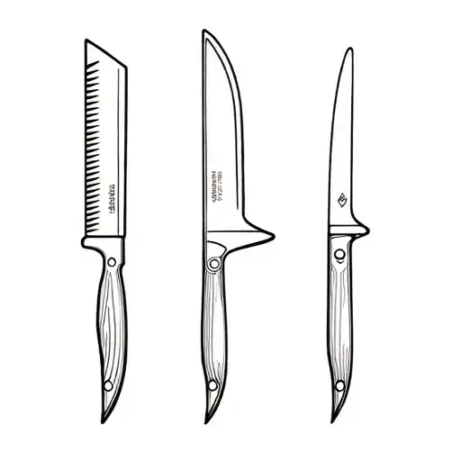Chef Knife Set Up