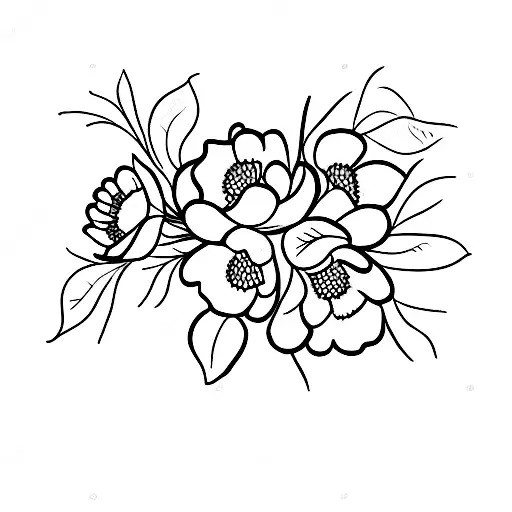 Birth Flower Bouquet July September October December