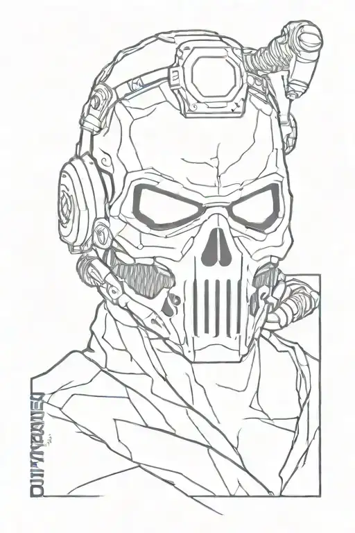 Ghost Skull Mask Call Of Duty Modern Warfare 2