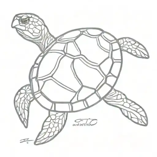 Turtle Line Drawing