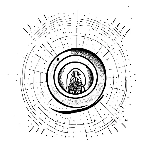 God Carries The Moon On The Back