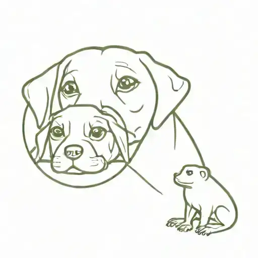Frog And Beagle Dog