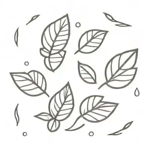 A Minimalist Geometric Pattern Inspired By The Shape Of Coffee Beans