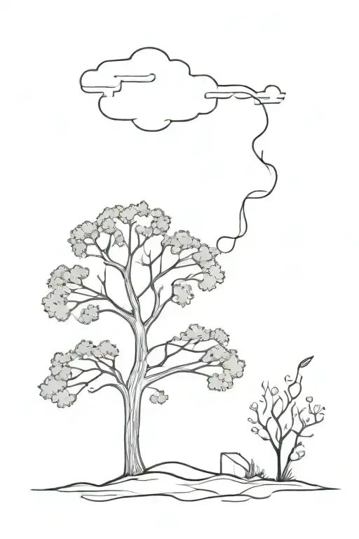 A Cigarette And A Tree