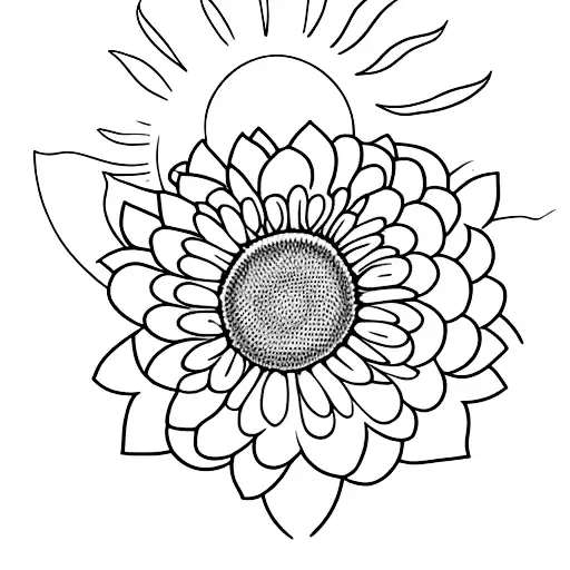 A Daisy Flower Coming Out Of The Name Sapna