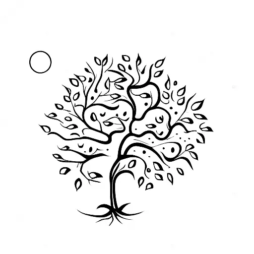 Tree And Cross Sleeve