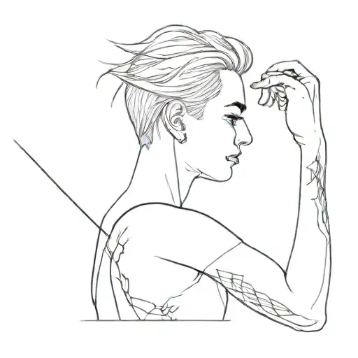 Subtle Trans Male Forearm