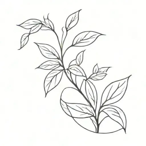 Plant Growing Happy Face