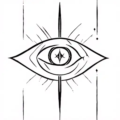 Odin Eye Rune Symbols Forming