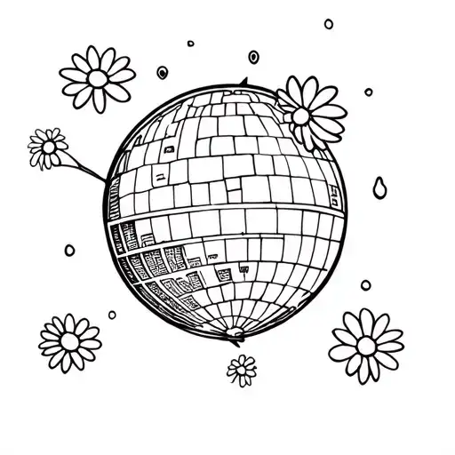Disco Ball Planet Daisy Books