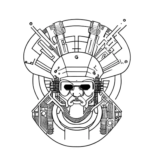 Cyberpunk With Greek Art
