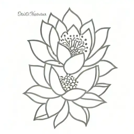 Henna Lotus Flower