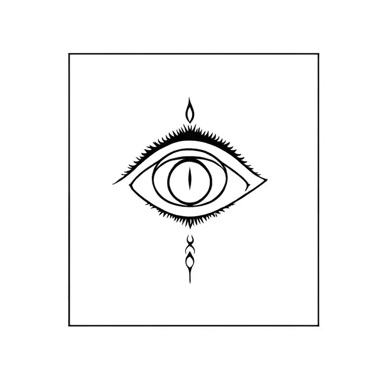 Breathe Tattoo Design With Shiva Third Eye