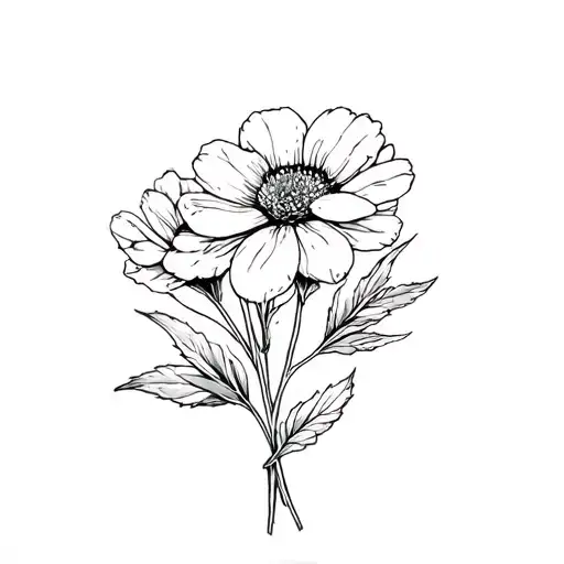 October Birth Flowers In A Bonquet