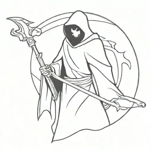 Grim Reaper With Rawway