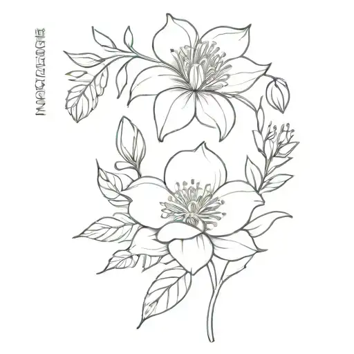 March Jun And July Birth Flower