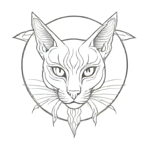 Demon Cat Witch Third Eye