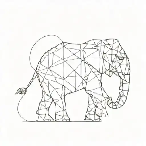 A Geometric Interpretation Of A War Elephant With Climbing Gear