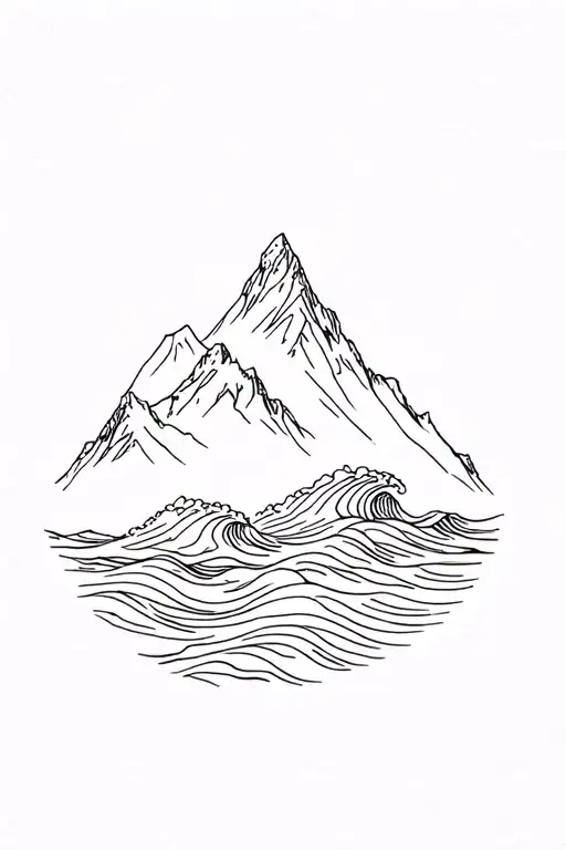 Madere Voyage Hiking Mountain And Ocean Waves