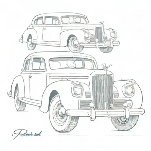 1941 Packard Super Eight One Eighty Sport Brougham