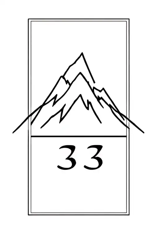 Mountain 333 Angel Number