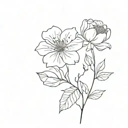 Birthflower October March Birth Flowers