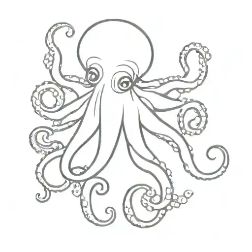 Simple Octopus For Thigh
