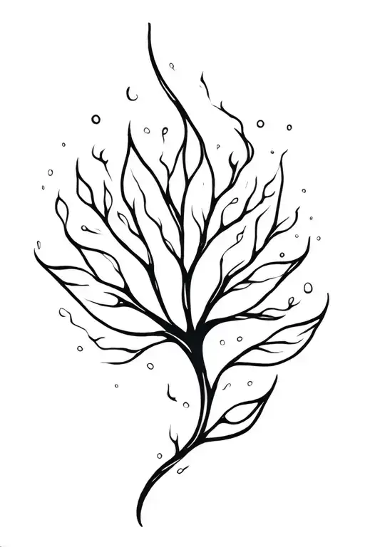 Neurons Firing Within Its Petals Symbolizing Strength And Resilience