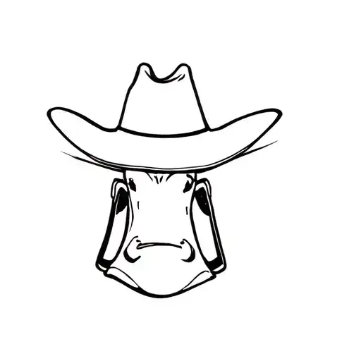 Cowboy Hat And Cow Bell