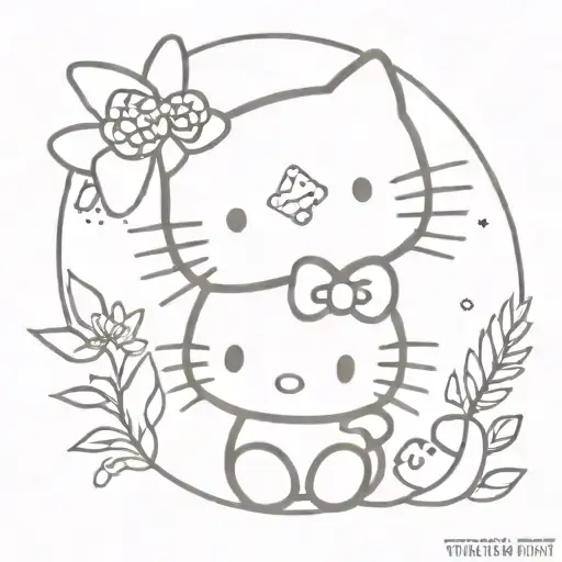 Hello Kitty And Fairy