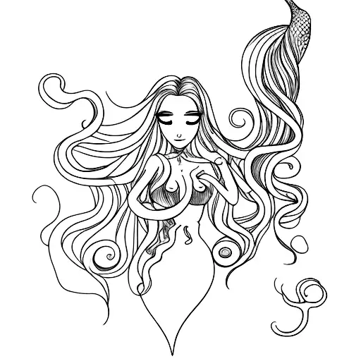 Mermaid Full Body Tentacles For Hair